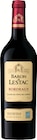 AOP Bordeaux Rouge - BARON DE LESTAC - Intermarché Hyper à Antibes AOP Bordeaux Rouge - BARON DE LESTAC en promo chez Intermarché Hyper Antibes à 2,79 €