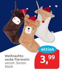 Weihnachtssocke Tiermotiv Angebote bei budni Stade für 3,99 €
