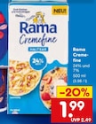 Aktuelle Rama Angebote bei Netto Marken-Discount in Augsburg Aktuelles Cremefine Angebot bei Netto Marken-Discount in Augsburg ab 1,99 €