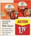 Wok-Sauce im Angebot bei ALDI Nord in Langenfeld Wok-Sauce Angebote von Asia Green Garden bei ALDI Nord Langenfeld für 1,19 €