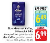 EDEKA - Gourmet Kaffee Angebot im Prospekt Gourmet Kaffee bei EDEKA im Prospekt "" für 6,49 €