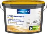 Raumfarbe Arktisweiss 'Plus' oder Spritzfrei Roller von swingcolor für 11,95 € bei BAUHAUS im Angebot Raumfarbe Arktisweiss 'Plus' oder Spritzfrei Roller von swingcolor im aktuellen BAUHAUS Prospekt