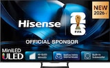 55'' U7SE MiniLED-TV von Hisense für 999,00 € bei MediaMarkt Saturn im Angebot 55'' U7SE MiniLED-TV von Hisense im aktuellen MediaMarkt Saturn Prospekt