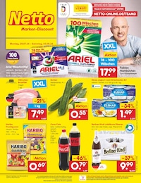 Netto Marken-Discount Prospekt "Aktuelle Angebote" für Schwedt, 56 Seiten, 29.07.2024 - 03.08.2024