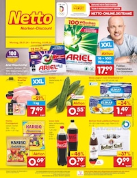 Aktueller Netto Marken-Discount Prospekt, "Aktuelle Angebote", mit Angeboten der Woche, gültig von 29.07.2024 bis 29.07.2024