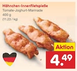 Hähnchen-Innenfiletspieße für 4,49 € bei Netto Marken-Discount im Angebot Hähnchen-Innenfiletspieße im aktuellen Netto Marken-Discount Prospekt