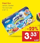 Capri Sun im Netto Marken-Discount Prospekt Capri Sun von Capri Sun im aktuellen Netto Marken-Discount Prospekt für 3,33 €