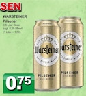 Pilsener im Angebot bei Getränke Paradies in Dortmund Pilsener Angebote von Warsteiner bei Getränke Paradies Dortmund für 0,75 €