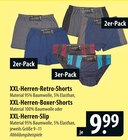 XXL-Herren-Retro-Shorts, XXL-Herren-Boxer-Shorts oder XXL-Herren-Slip Angebote bei famila Nordost Celle für 9,99 €