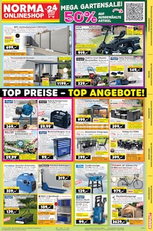 Rasenmäher im aktuellen Norma Prospekt (Jena) Rasenmäher im Norma Prospekt "Mehr fürs Geld" mit 21 Seiten (Jena)