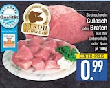 Gulasch Angebote von Strohschwein bei E center Dachau für 0,99 €