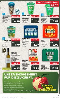 Wasser im aktuellen Kaufland Prospekt (Darmstadt) Wasser im Kaufland Prospekt "Hier bin ich richtig" mit 57 Seiten (Darmstadt)