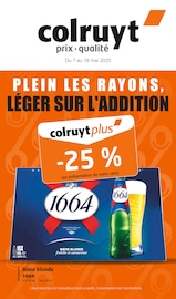 Catalogue Supermarchés Colruyt en cours à Barnay et alentours, "PLEIN LES RAYONS, LÉGER SUR L'ADDITION", 34 pages, 07/05/2025 - 18/05/2025