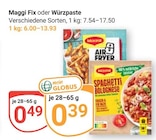 Fix im Angebot bei GLOBUS in Wiesbaden Fix Angebote von Maggi bei GLOBUS Wiesbaden für 0,39 €