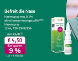 Aktuelle Nasenspray Angebote bei mea - meine apotheke in Neuss Aktuelles Nasenspray mea 0,1% Angebot bei mea - meine apotheke in Neuss ab 4,50 €