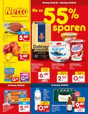 Netto Marken-Discount Discounter Prospekt der aktuellen Woche mit 63 Seiten, gültig von 10.08.2026 bis 15.08.2026, in Schwalmtal und Umgebung Aktueller Netto Marken-Discount Discounter Prospekt in Schwalmtal und Umgebung, "Aktuelle Angebote" mit 63 Seiten, 10.08.2026 - 15.08.2026