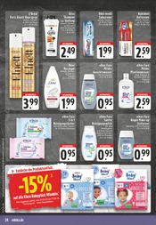 Shampoo im E center Prospekt in Menden Aktueller E center Prospekt mit Shampoo, "Aktuelle Angebote", Seite 24