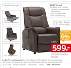 Aktuelles Leder-Fernsehsessel Angebot bei XXXLutz Möbelhäuser in Mainz ab 599,00 €