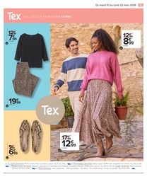 Prix et réduction Jupe Femme dans le prospectus Carrefour en cours Offre Jupe Femme dans le catalogue Carrefour du moment à la page 5