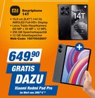 Smartphone 14T Angebote von Xiaomi bei expert Sankt Augustin für 649,90 €