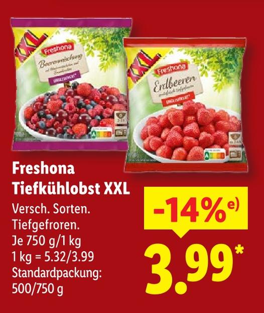 Tiefkühlobst XXL
