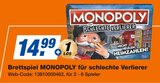 Aktuelles Brettspiel MONOPOLY Angebot bei expert in Würzburg ab 14,99 €