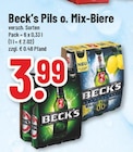 Pils o. Mix-Biere Angebote von Beck's bei Marktkauf Dinslaken für 3,99 €