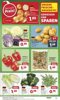 Kartoffeln im combi Prospekt "Markt - Angebote" mit 33 Seiten (Oldenburg)