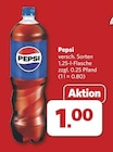 versch. Sorten im Angebot bei combi in Löhne versch. Sorten Angebote von Pepsi bei combi Löhne für 1,00 €