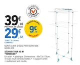 Séchoir tour 45 m - HOMESIDE en promo chez E.Leclerc Lyon à 29,32 €