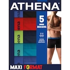 Boxers homme "maxi pack color" - ATHENA en promo chez Carrefour Market Ajaccio à 19,99 €