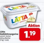 Lätta Halbfettmargarine bei Markant Nordwest im Bad Salzuflen Prospekt für 1,19 €