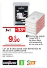 LEROY MERLIN Saint-Jean-de-Védas - Promo Lot de 5 sacs sous vide Aspispace M 90 x 55 cm Promo Lot de 5 sacs sous vide Aspispace M 90 x 55 cm à 9,90 € dans le catalogue LEROY MERLIN à Saint-Jean-de-Védas