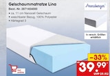 Gelschaummatratze Lina im Angebot bei Netto Marken-Discount in Lehrte Gelschaummatratze Lina Angebote von Arensberger bei Netto Marken-Discount Lehrte für 39,99 €