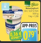 Naturjoghurt von edeka bio im aktuellen EDEKA Prospekt