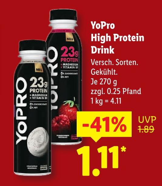 High Protein Drink