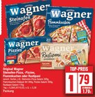 Original Wagner Steinofen-Pizza, -Pizzies, Flammkuchen oder Rustipani von Wagner im aktuellen EDEKA Prospekt