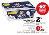 Yaourt Skyr - YOPLAIT en promo à 0,80 € chez Hyper U Yaourt Skyr - YOPLAIT dans le catalogue Hyper U