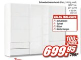 Schwebetürenschrank von Elara im aktuellen Möbel AS Prospekt