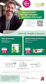Aktueller mea - meine apotheke Prospekt "Unsere November-Angebote" Seite 1 von 4 Seiten