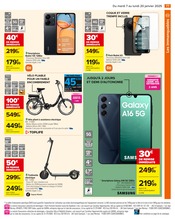 Smartphone Angebote im Prospekt "NOUVELLE ANNÉE MEILLEURE PROMO" von Carrefour auf Seite 79