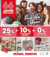 Aktueller Möbel Martin Prospekt mit Pfanne, "Feier dein Zuhause!", Seite 1