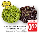 EDEKA - Kraussalat Angebot im Prospekt Kraussalat bei EDEKA im Prospekt "" für 0,99 €