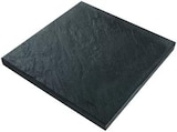 Promo Dalle béton imitation ardoisé 50x50 cm Ép. 40 mm à 6,70 € dans le catalogue Brico Dépôt à Saint-Priest