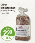 Bio Berglinsen von Chiron im aktuellen V-Markt Prospekt für 2,99 €