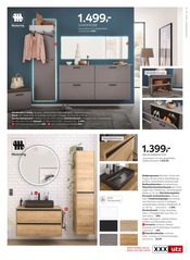 Aktueller XXXLutz Möbelhäuser Prospekt mit Badmöbel, "Musterring - Wenn es Zuhause am schönsten ist!", Seite 21