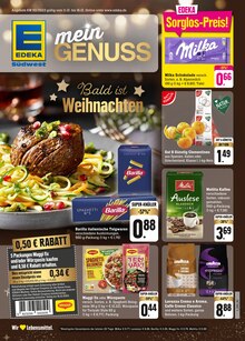 E center Prospekt der Woche "Aktuelle Angebote" Seite 1, 11.12.2023 bis 16.12.2023 für Neunkirchen Aktueller E center Prospekt "Aktuelle Angebote" Seite 1 von 75 Seiten für Neunkirchen