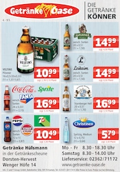 Aktueller Getränke Oase Prospekt mit Bier, "Aktuelle Angebote", Seite 1
