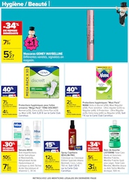 Prix et réduction Mascara dans le prospectus Carrefour en cours Offre Mascara dans le catalogue Carrefour du moment à la page 59