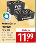 famila Nordost Neustadt - Herrenhäuser Premium Pilsener Angebot im Prospekt Herrenhäuser Premium Pilsener bei famila Nordost im Neustadt Prospekt für 11,99 €